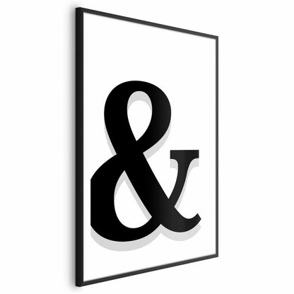 Poster - Decorative Letter Artgeist