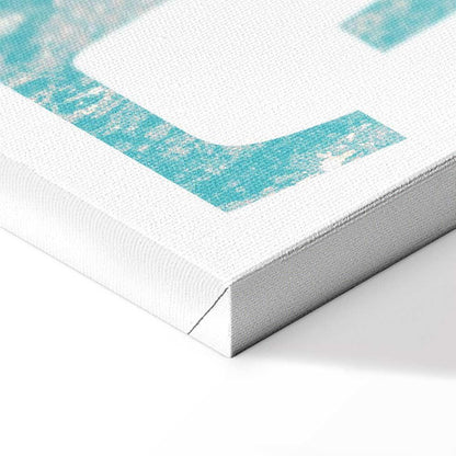 Leinwandbild - Flourishing Letters (1 Part) Vertical