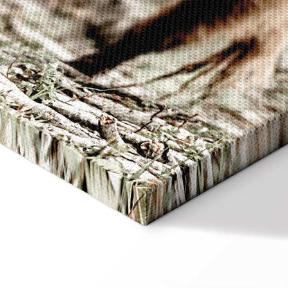 Leinwandbild - Young Stag (1 Part) Vertical