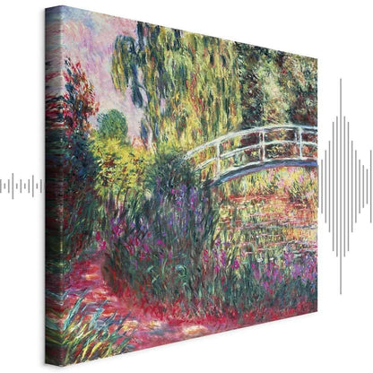 Leinwandbild - Claude Monet – The Japanese Footbridge