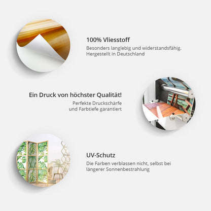 Japanischer Paravent - Golden Flourishes II