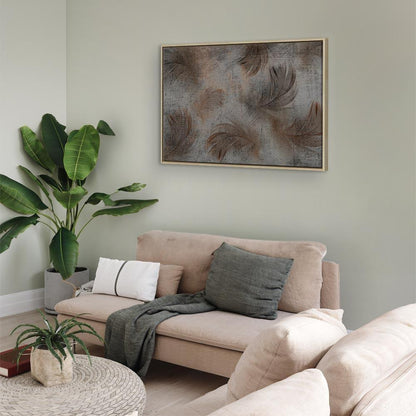 Leinwandbild - Breeze of Beige (1 Part) Wide