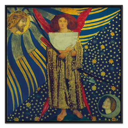 Leinwandbild - Dante Gabriel Rossetti – Dantis Amor