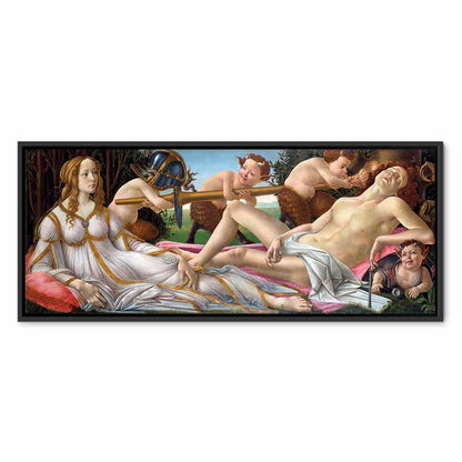 Leinwandbild - Sandro Botticelli – Venus and Mars