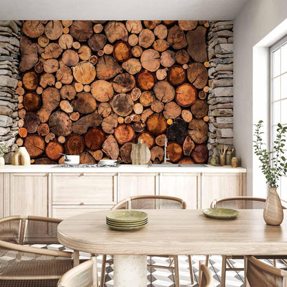 Fototapete - Wooden Gate