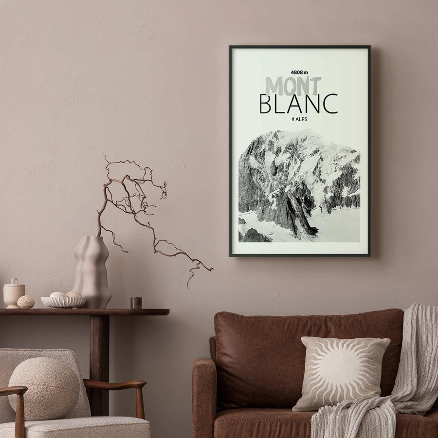 Poster - Mont Blanc Artgeist