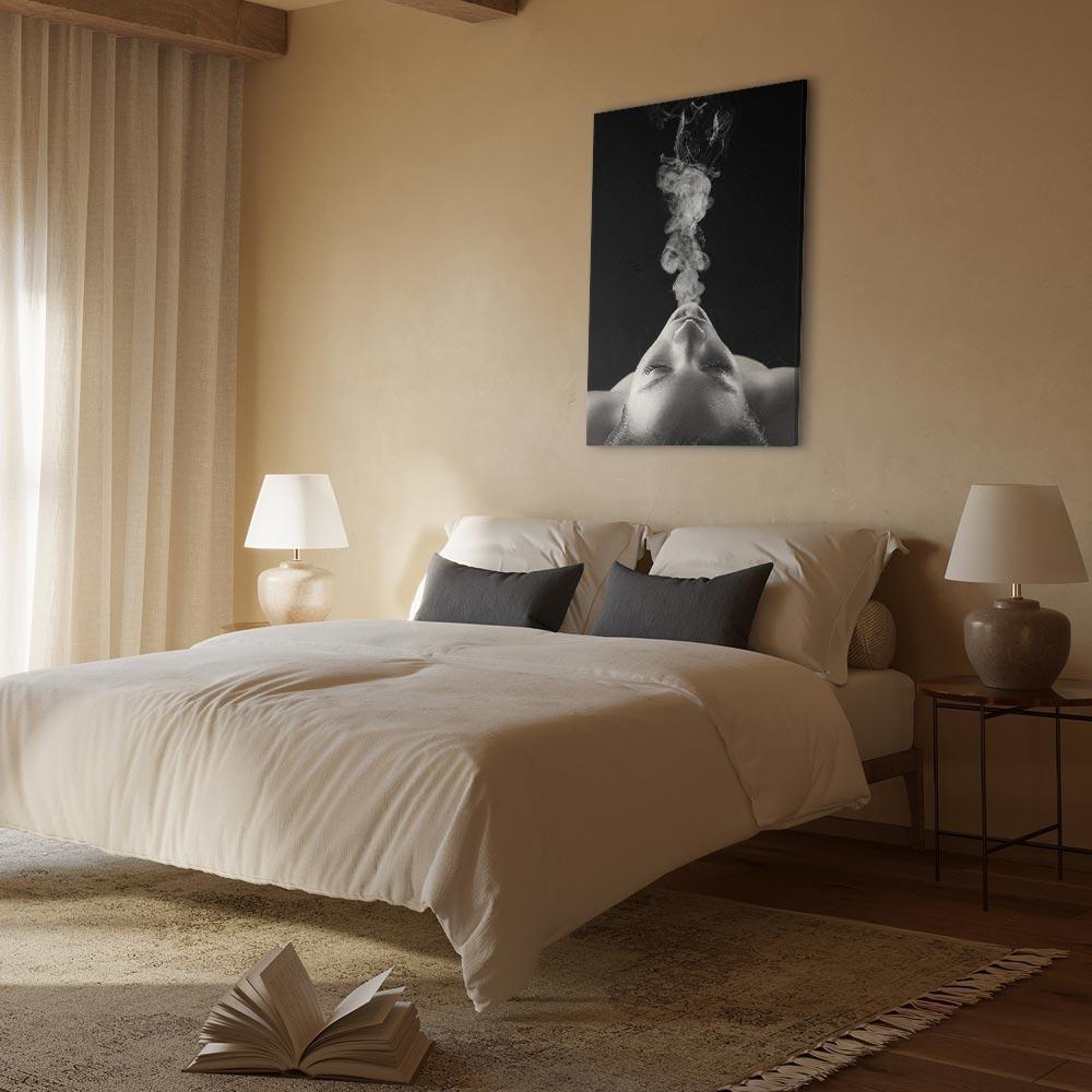 Leinwandbild - Smoke Cloud (1 Part) Vertical