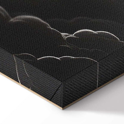 Leinwandbild - Moon and Stars Singing Among the Great Clouds