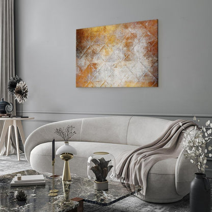 Leinwandbild - Golden Modernism (1 Part) Wide