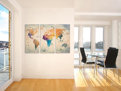 Korkbild - Free as a bird