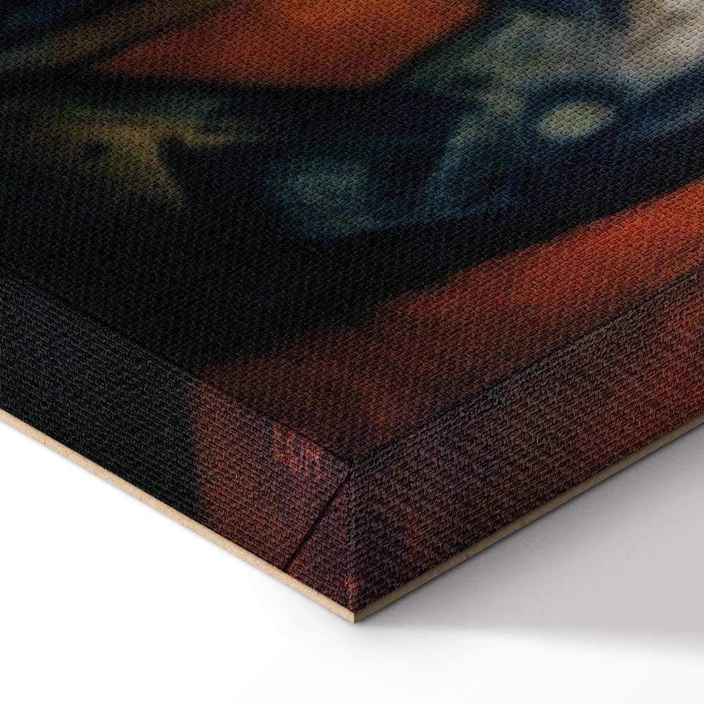 Leinwandbild - Franz Marc – The tower of blue horses