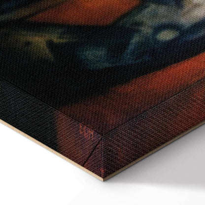 Leinwandbild - Franz Marc – The tower of blue horses