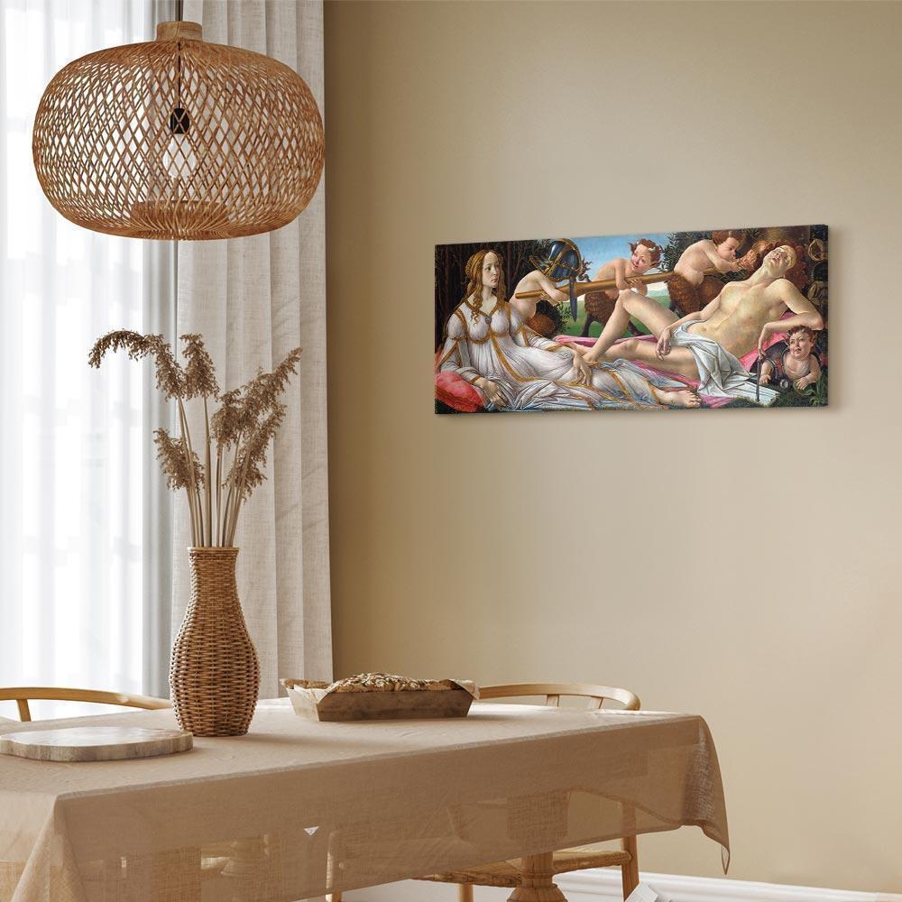 Leinwandbild - Sandro Botticelli – Venus and Mars