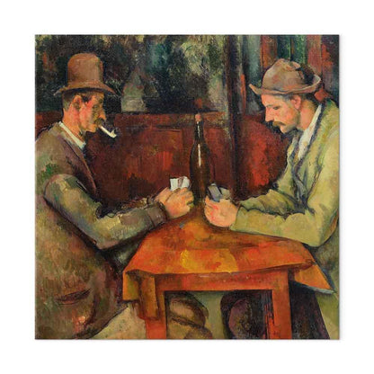 Leinwandbild - Paul Cézanne – The Card Players