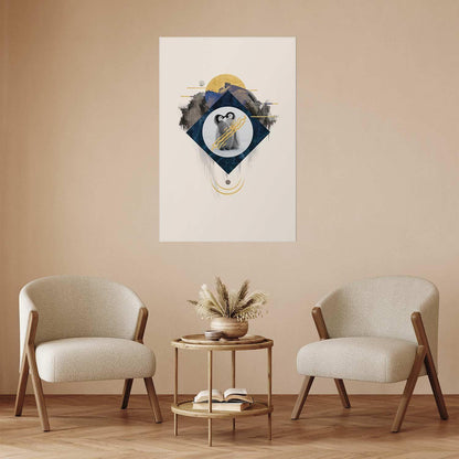 Poster - Pair of Penguins Artgeist