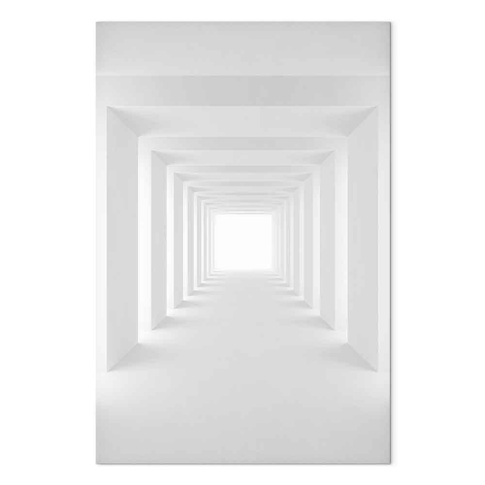 Leinwandbild - Shadow Tunnel (1 Part) Vertical