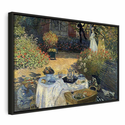 Leinwandbild - Claude Monet – The Luncheon (Argenteuil)