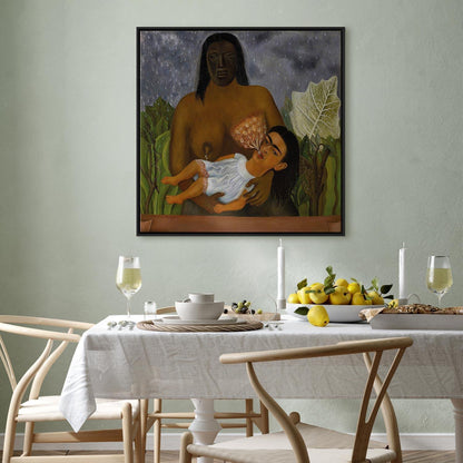 Leinwandbild - Frida Kahlo – My Nurse and I