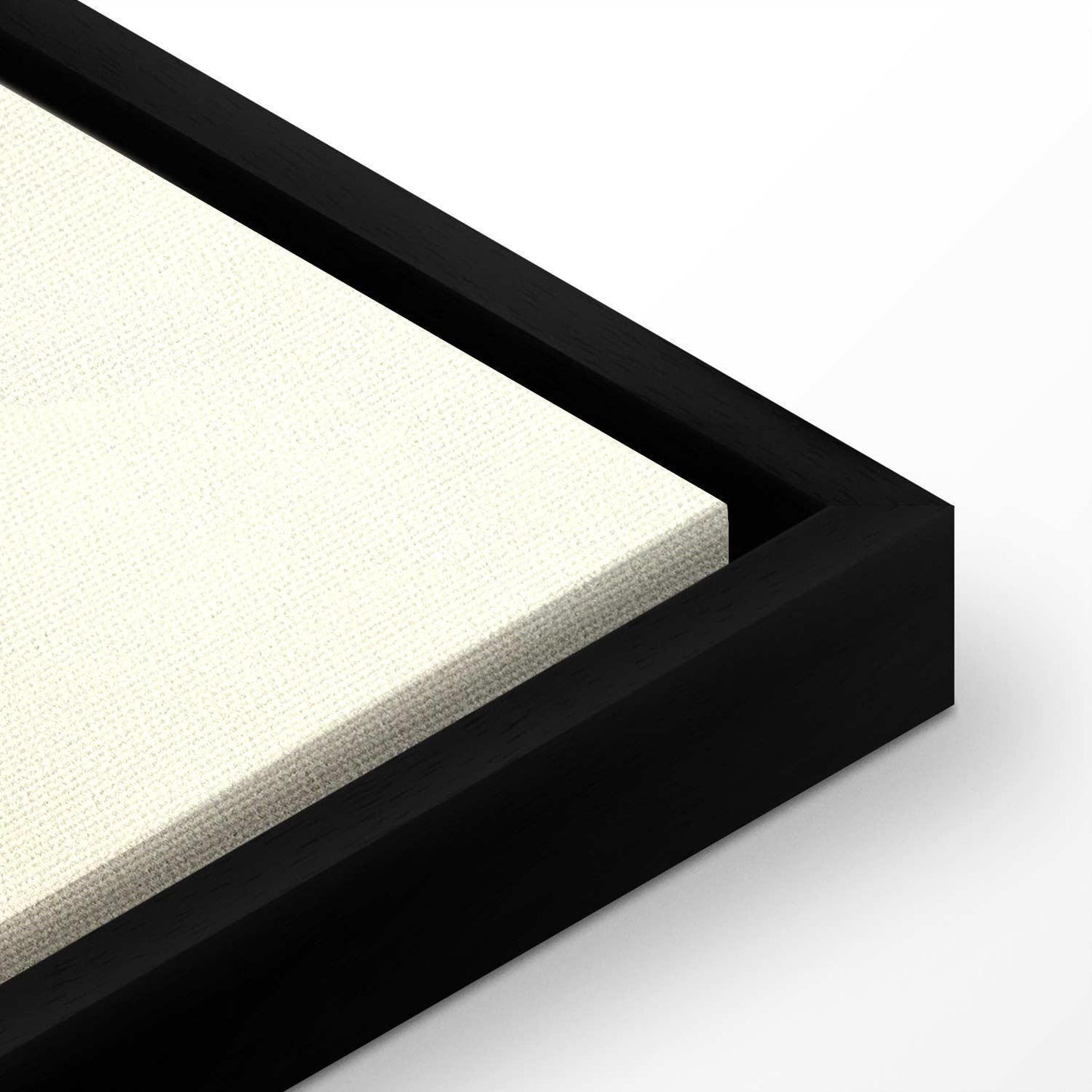 Leinwandbild - Bright Night - Moon Accompanied by Many Stars on a Light Background