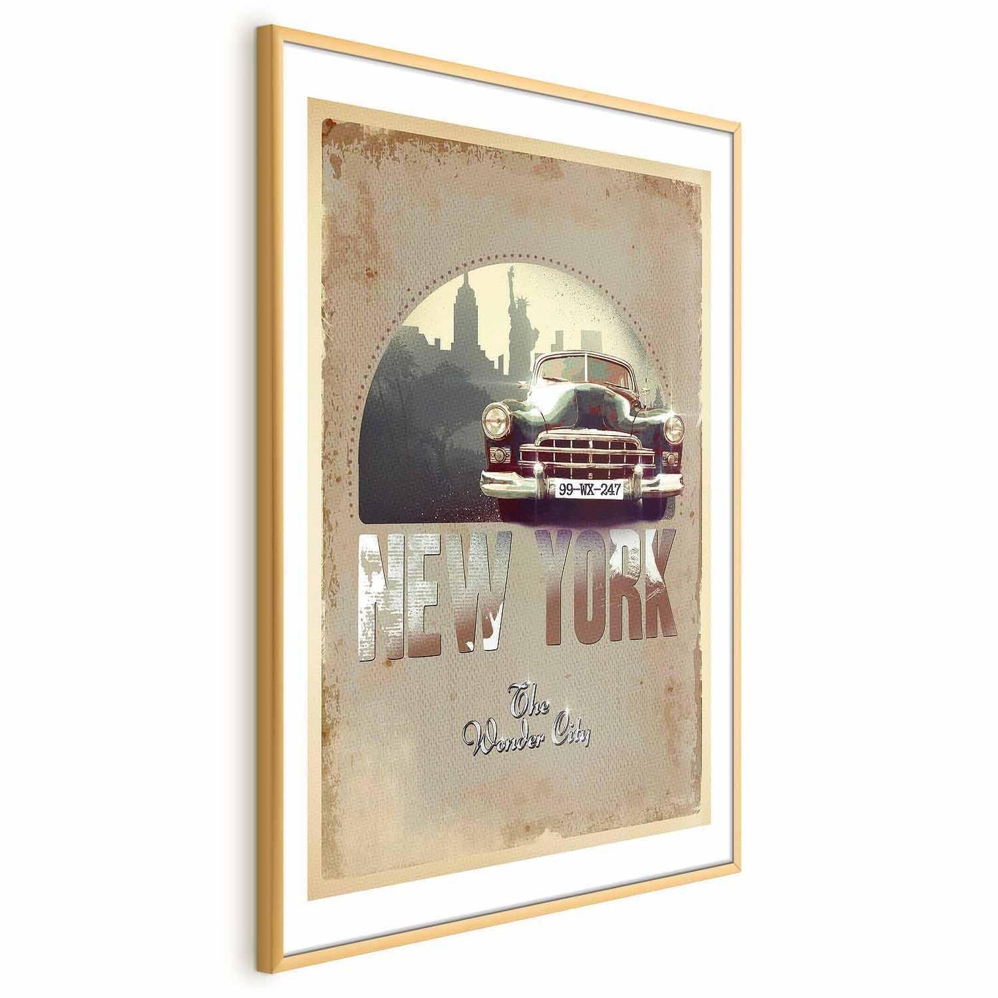 Poster - New York - The Wonder City Artgeist