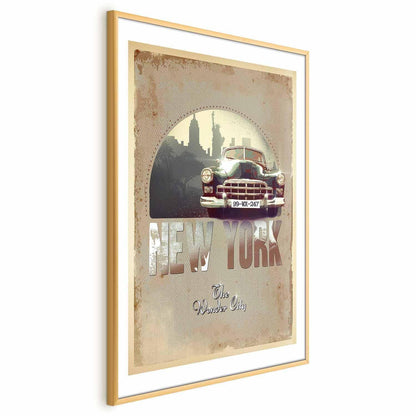 Poster - New York - The Wonder City Artgeist
