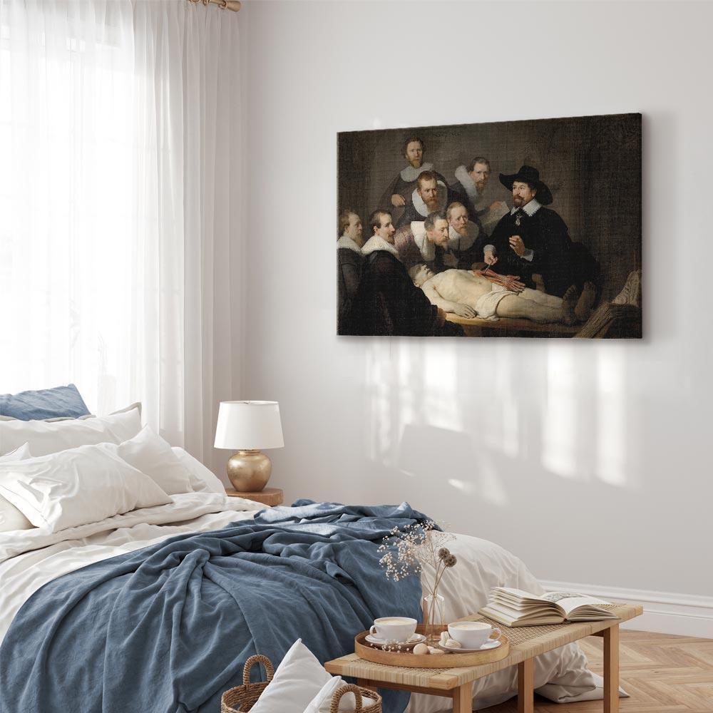 Leinwandbild Rembrandt Anatomie-Lektion – Barockes Meisterwerk