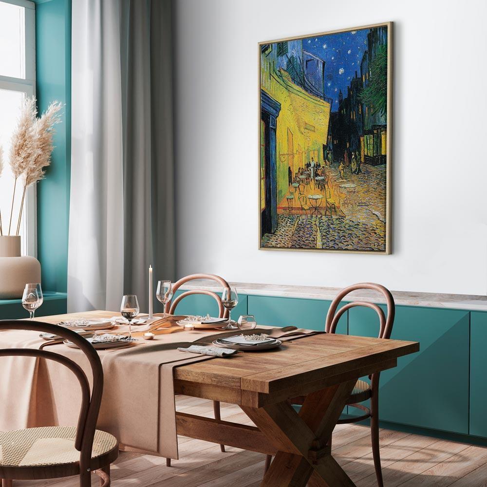 Leinwandbild - Vincent van Gogh – Café Terrace at Night