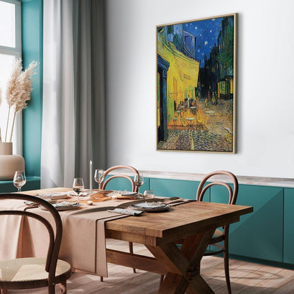 Leinwandbild - Vincent van Gogh – Café Terrace at Night