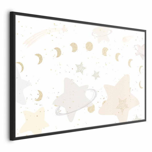 Poster - Moon and Stars Artgeist