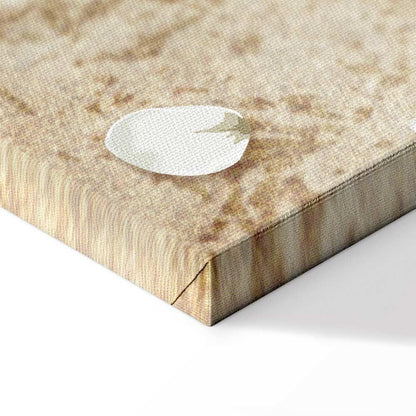 Leinwandbild - Falling Flowers (1 Part) Wide