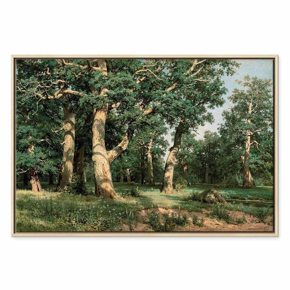 Leinwandbild - Ivan Shishkin – Oak Forest
