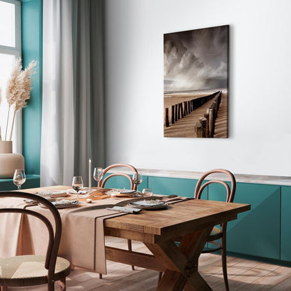 Leinwandbild - Prospect of Hope (1 Part) Vertical