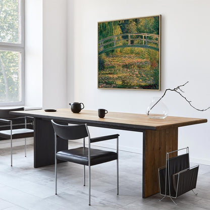 Leinwandbild - Claude Monet – Bridge over a Pond of Water Lilies