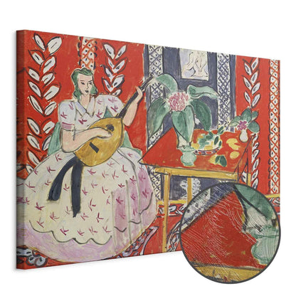 Leinwandbild - Henri Matisse – The Lute