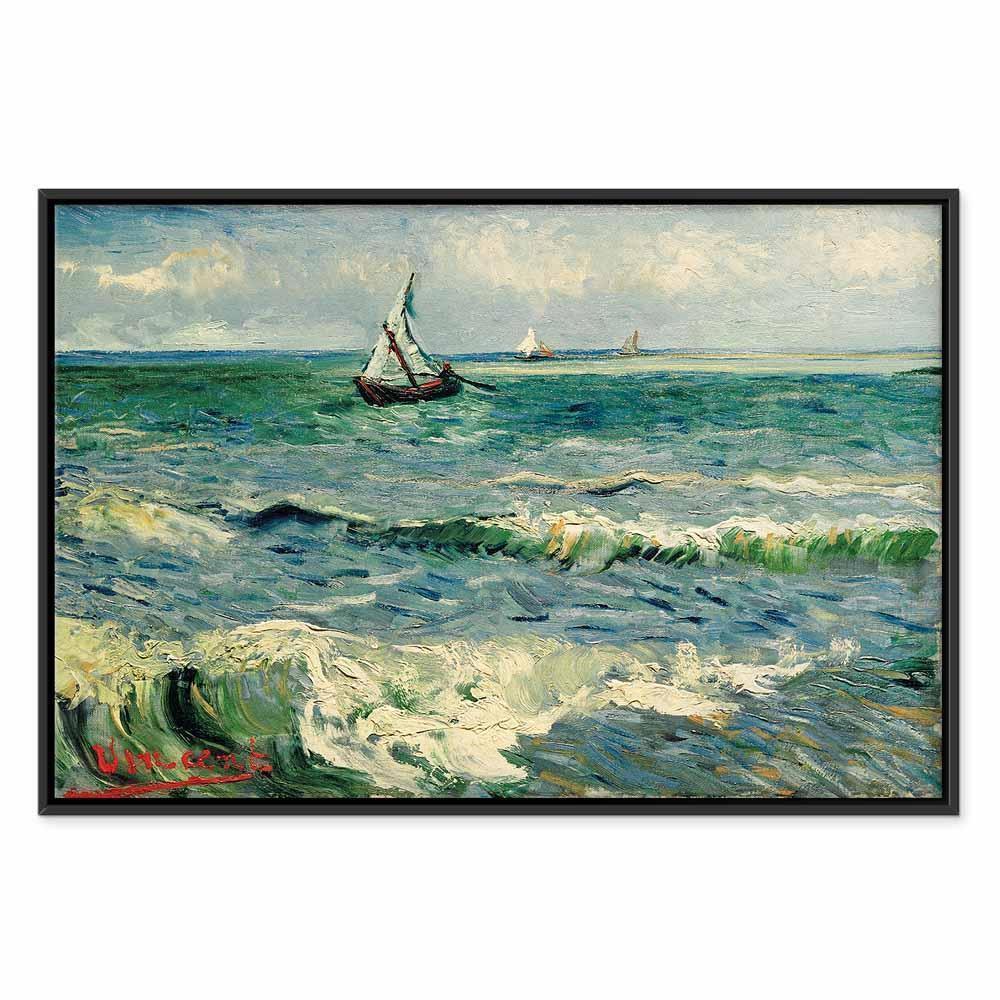 Leinwandbild - Vincent van Gogh – Seascape at Saintes-Maries