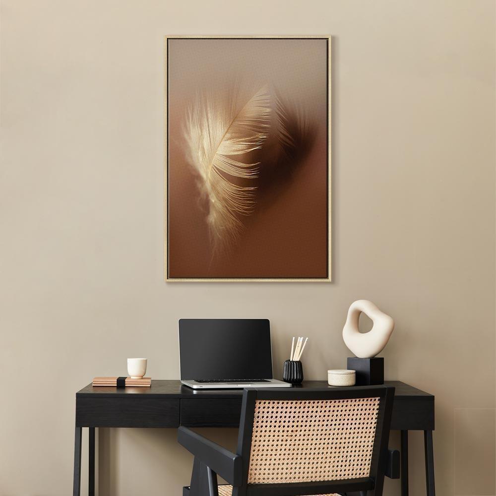 Leinwandbild - Autumn Fluff (1 Part) Vertical