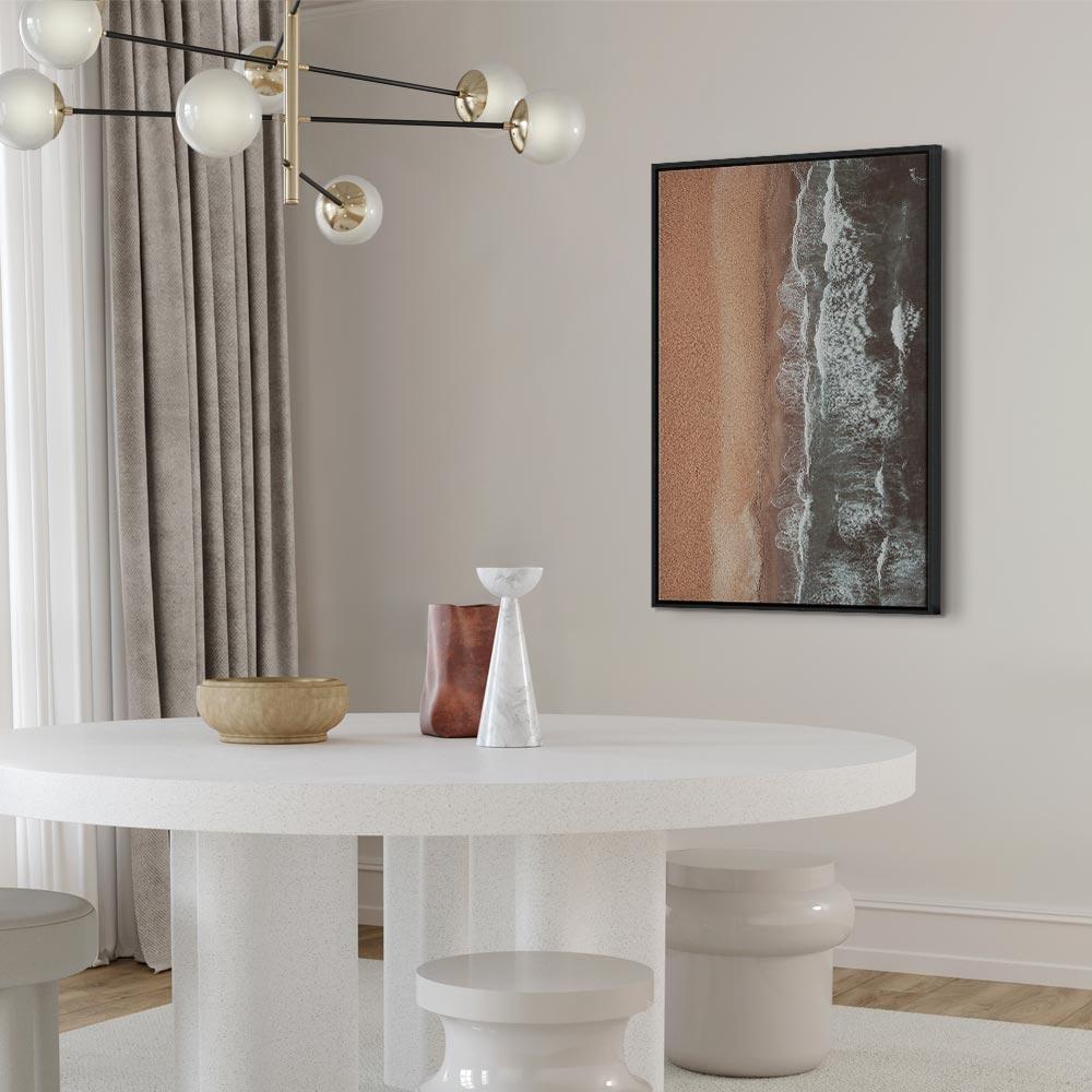 Leinwandbild - Shore Line (1 Part) Vertical