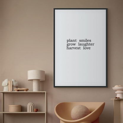 Leinwandbild - Harvest of Love (1 Part) Vertical