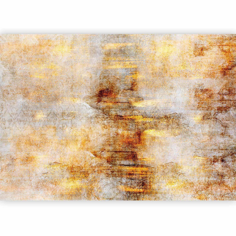 Fototapete „Goldene Ausdruckskraft“ als Highlightwand

