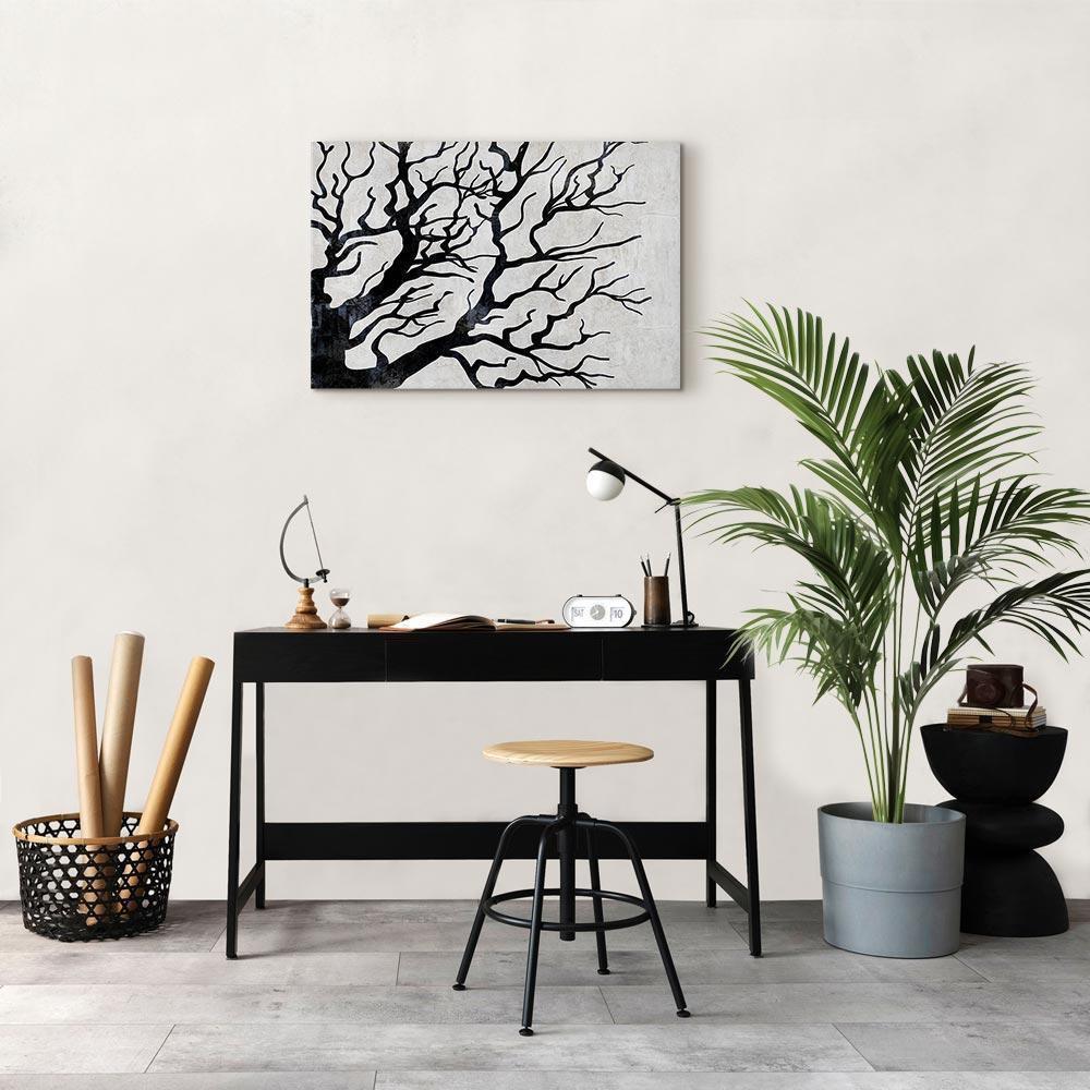 Leinwandbild - Cold Nature (1 Part) Wide