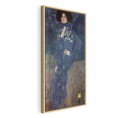 Leinwandbild - Gustav Klimt – Emilie Flöge
