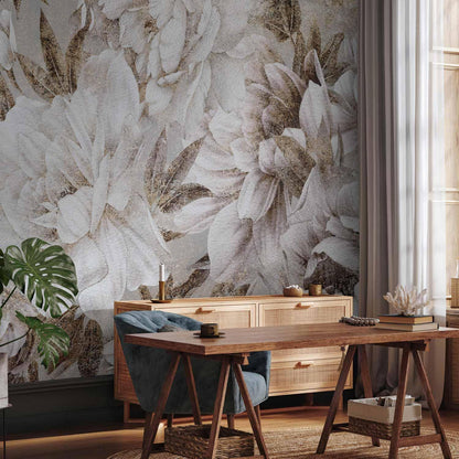 Fototapete Entfaltung des Duftes – Sinnliche Blütenpracht in zarten Farben