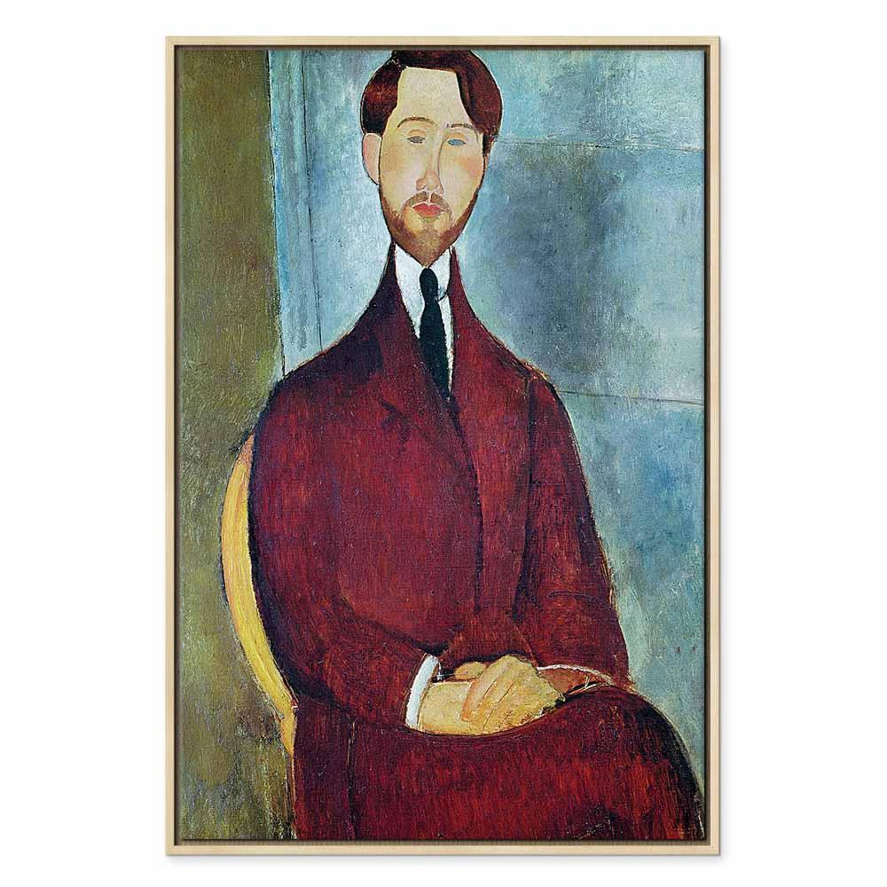 Leinwandbild - Amedeo Modigliani – Leopold Zborowski