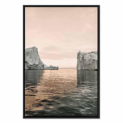 Leinwandbild - Ice Statues (1 Part) Vertical