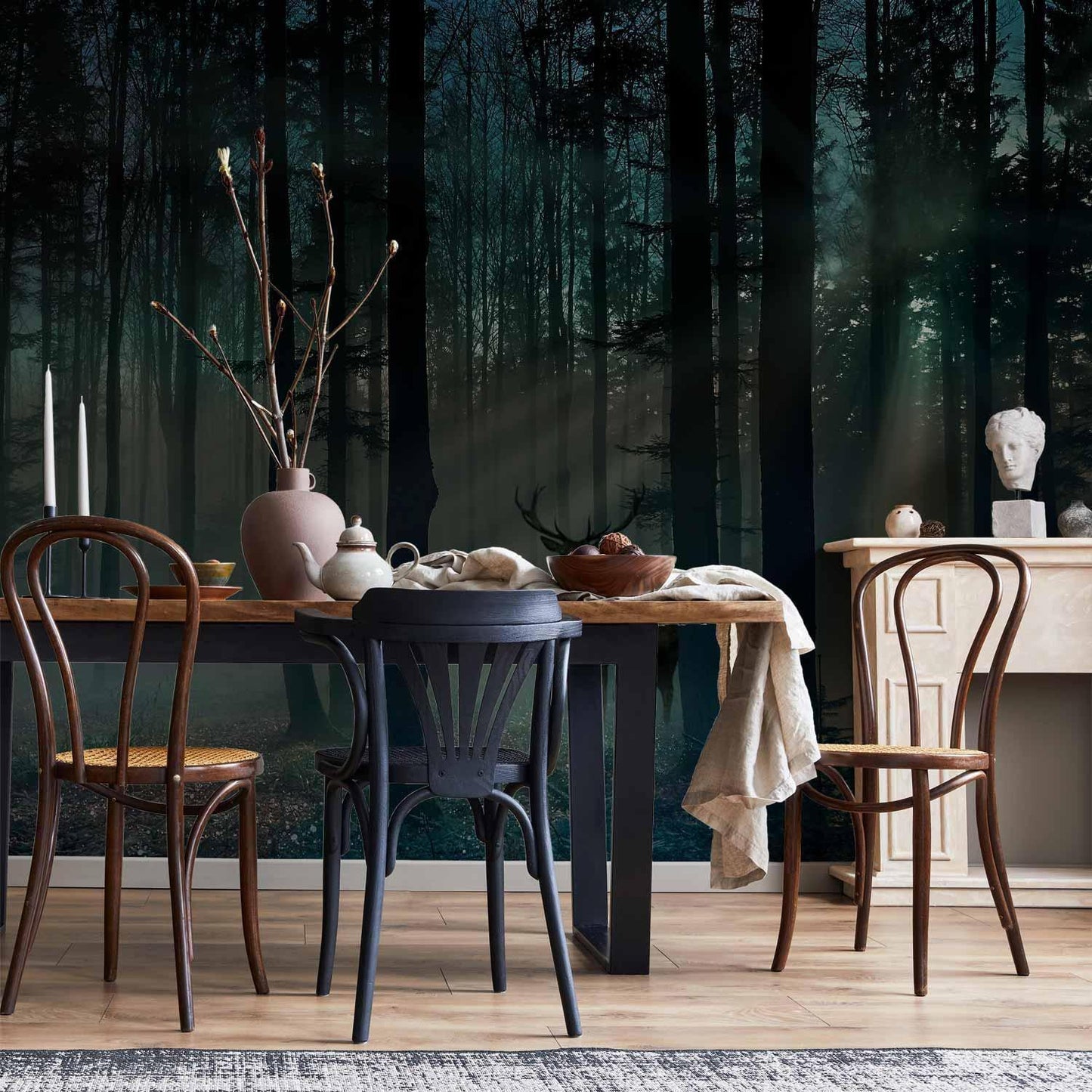 Fototapete - Mystical Forest - Third Variant