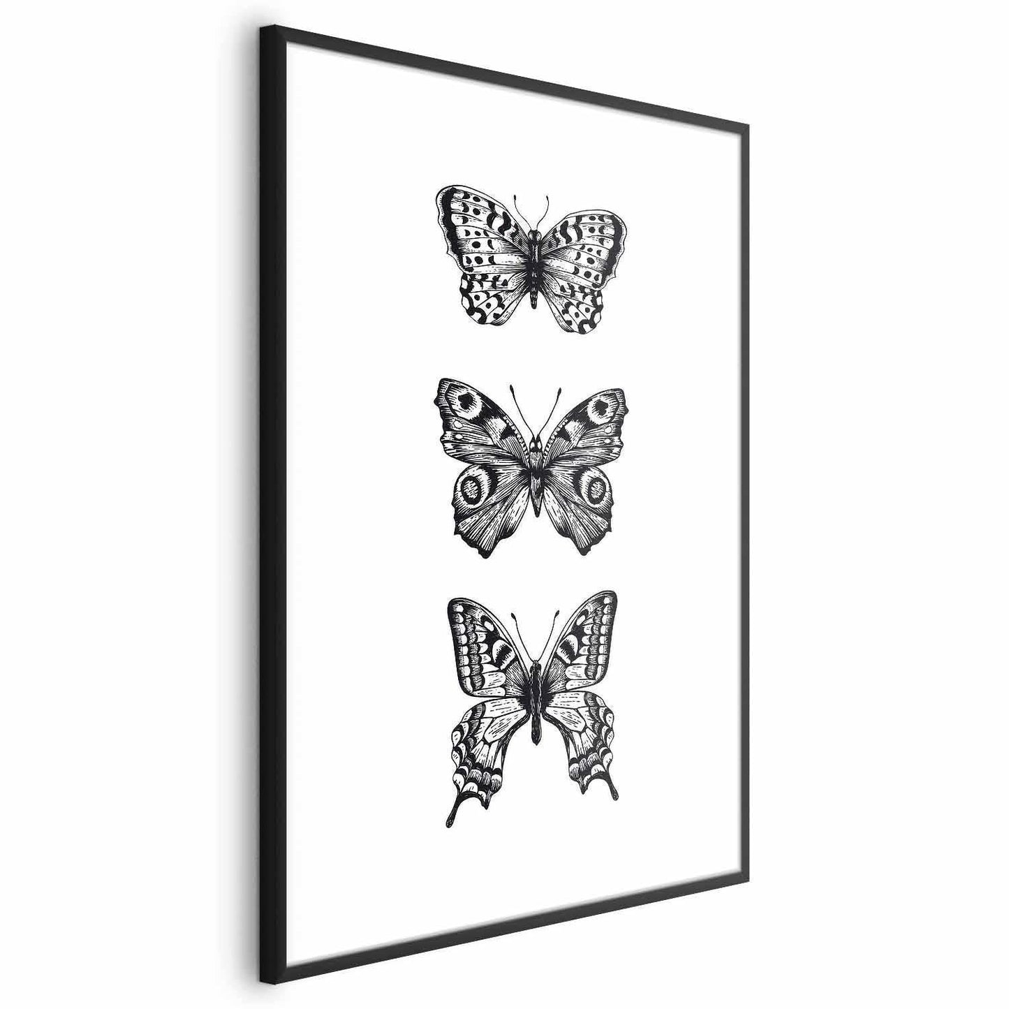 Poster - Three Butterflies Artgeist