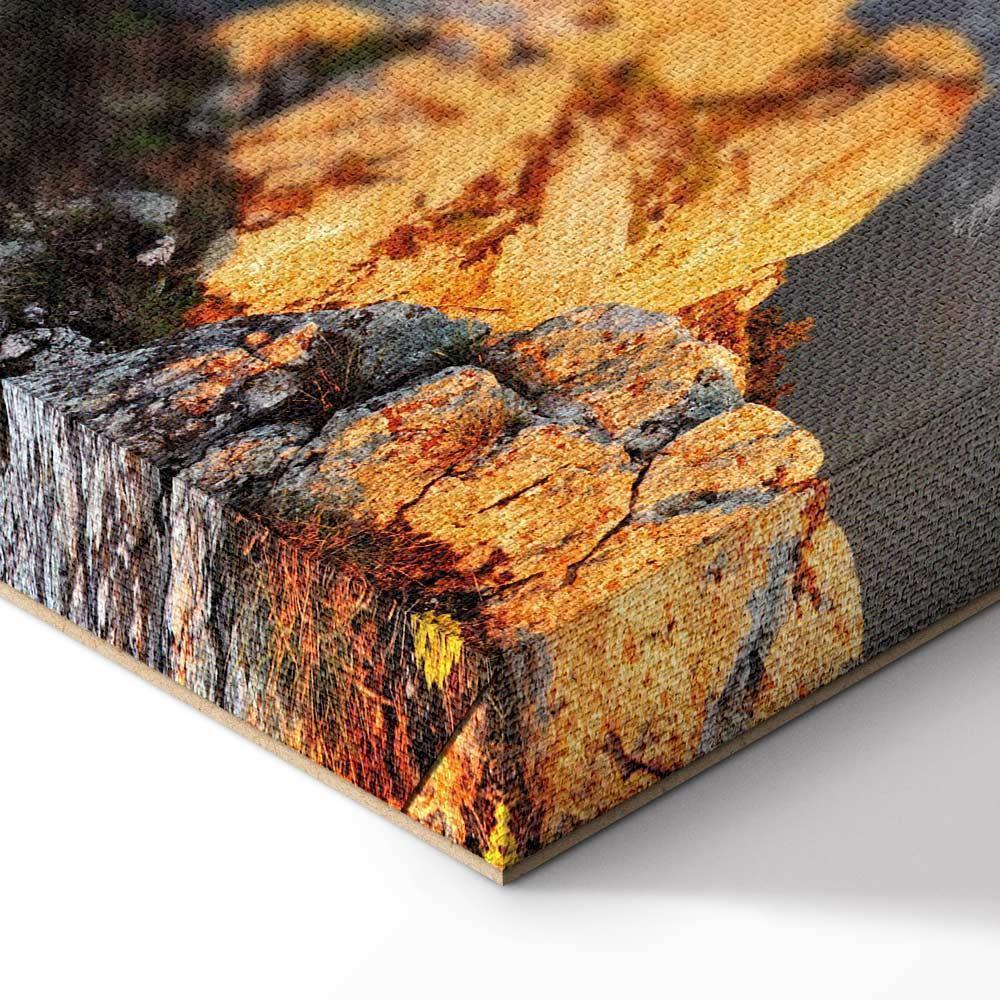 Leinwandbild - Sun Salutation