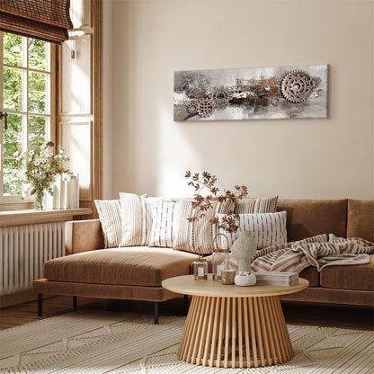 Leinwandbild - Steel Cranks (1 Part) Narrow