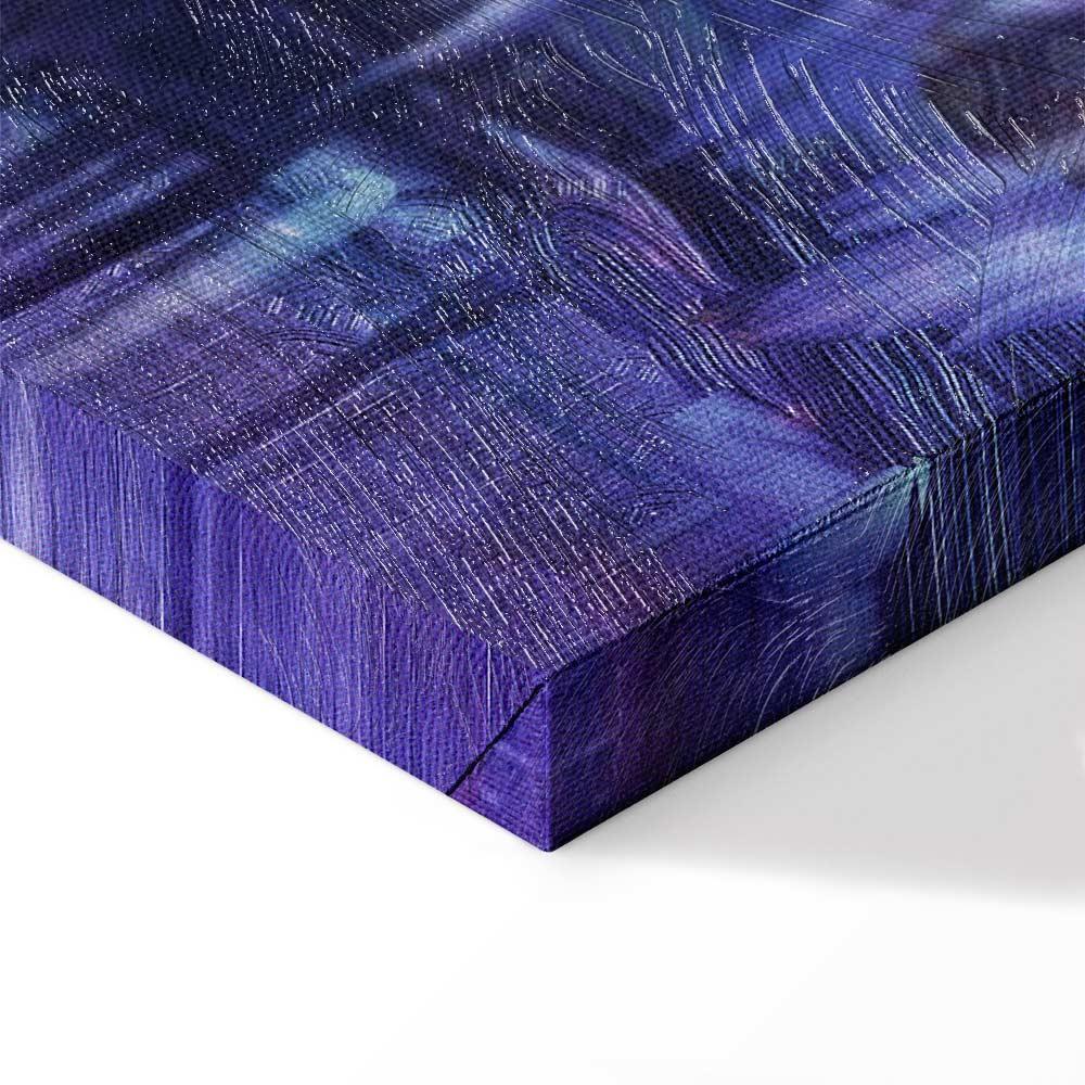 Leinwandbild - World in Paints (1 Part) Wide