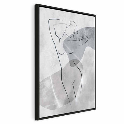 Leinwandbild - Resting Muse (1 Part) Vertical